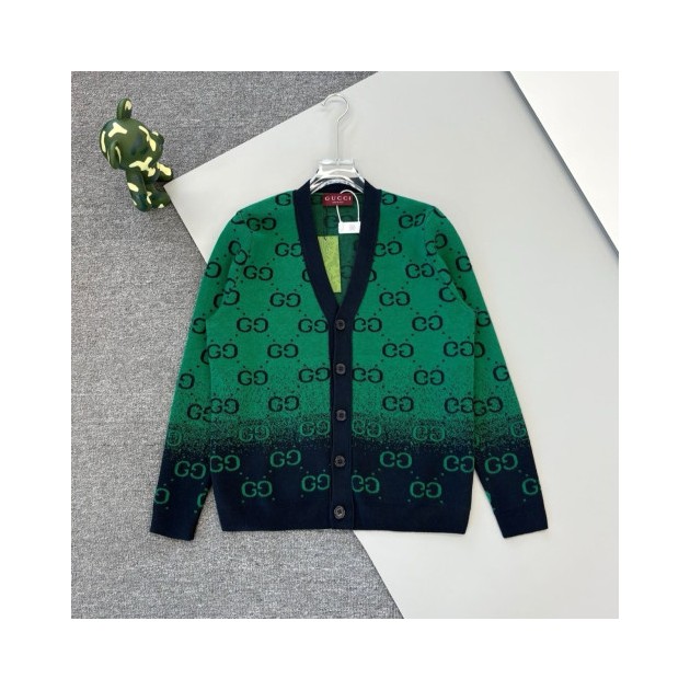 GUCCI 구찌 그라디언트 자카드 가디건 2COLOR