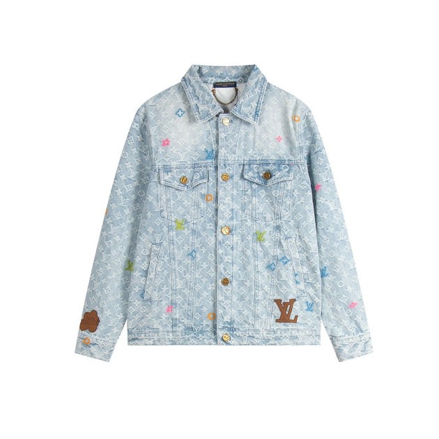 LOUIS VUITTON 루이비통 타일러 더 크리에이터 모노그램 데님 자켓 　