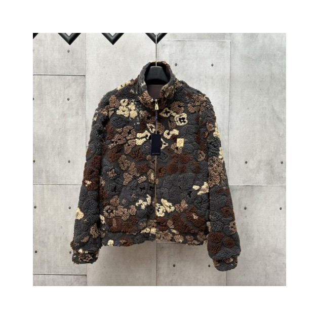 LOUIS VUITTON 루이비통 리버시블 플리스 블루종 　