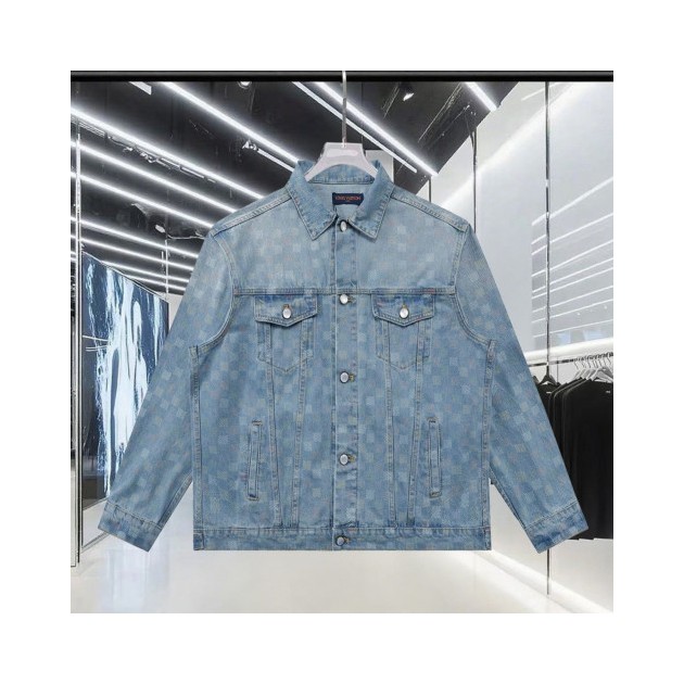 LOUIS VUITTON 루이비통 & NIGO 다미에 데님 자켓