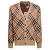 BURBERRY 버버리 체크 양모 가디건