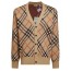 BURBERRY 버버리 체크 양모 가디건