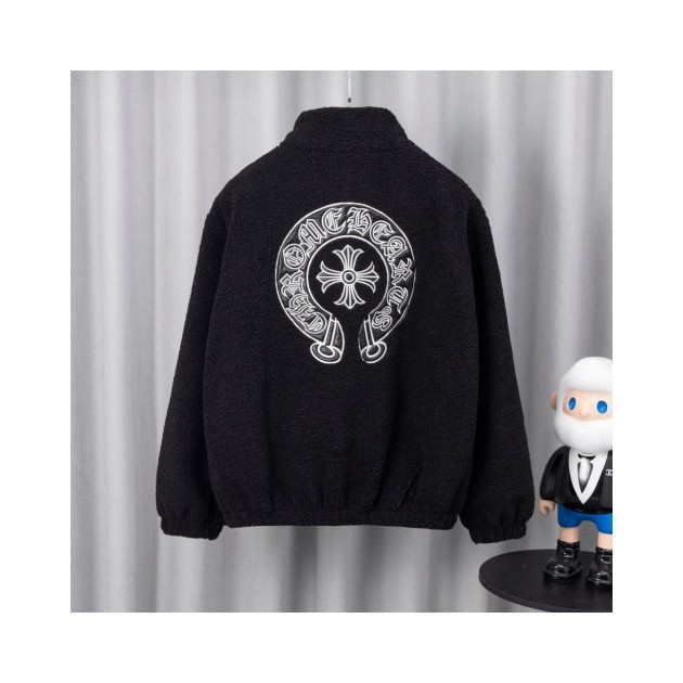 CHROME HEARTS 크롬하츠 홀스슈 플리스 자켓 　