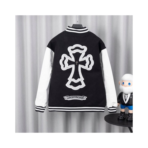 CHROME HEARTS 크롬하츠 크로스 바시티 자켓 　