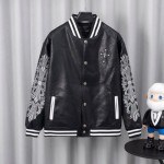 CHROME HEARTS 크롬하츠 크로스 바시티 자켓