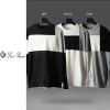 LOROPIANA 로로피아나 인타르시아 배색 라운드 니트 3COLOR