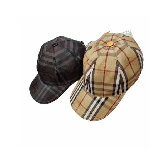 BURBERRY 버버리 체크 모자