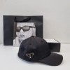 PRADA 프라다 옆 장식 볼캡
