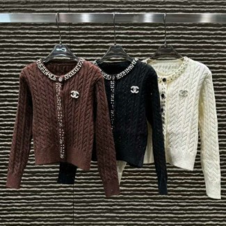 CHANEL 샤넬 비즈 가디건