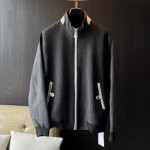 MAISON MARGIELA 메종마르지엘라 레더스트랩 집업 자켓