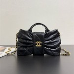CHANEL 샤넬 맥시 보우백 스몰 (양가죽) AS9801