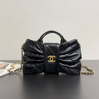 CHANEL 샤넬 맥시 보우백 스몰 (양가죽) AS9801