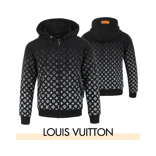 LOUIS VUITTON 루이비통 모노 그라데이션 후드 집업
