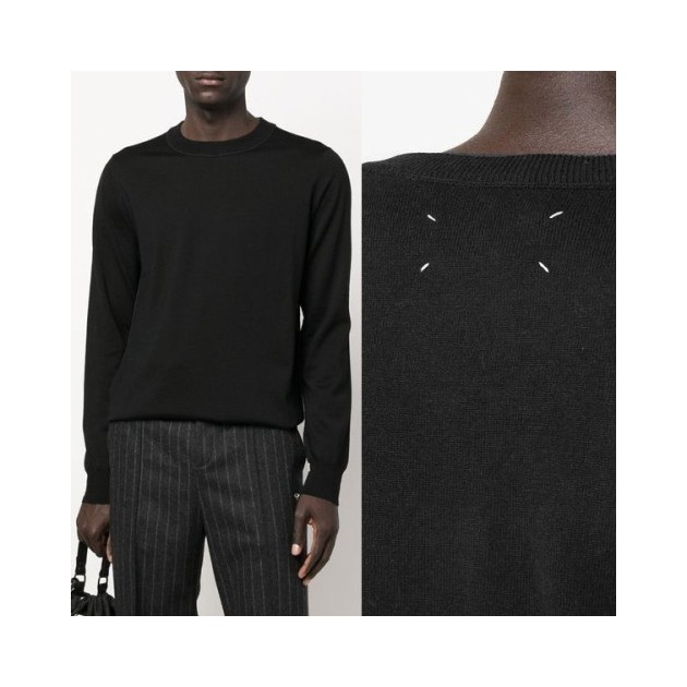 MAISON MARGIELA 메종마르지엘라 라운드 니트