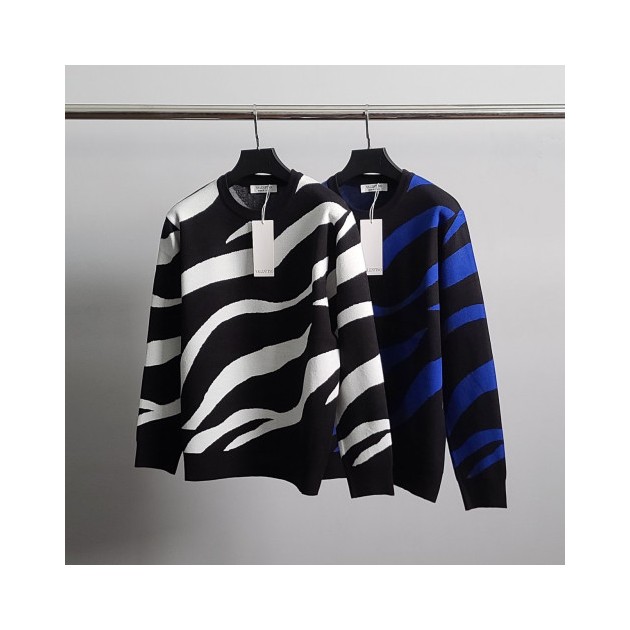 VALENTINO 발렌티노 지브라 라운드 니트