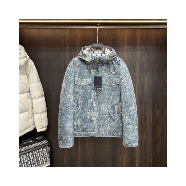 LOUIS VUITTON 루이비통 모노그램 그래피티 다운 패딩