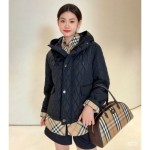 BURBERRY 버버리 누빔 후드 자켓