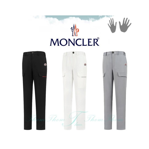 MONCLER 몽클레어 맥슨 포켓 밴딩 슬림 팬츠
