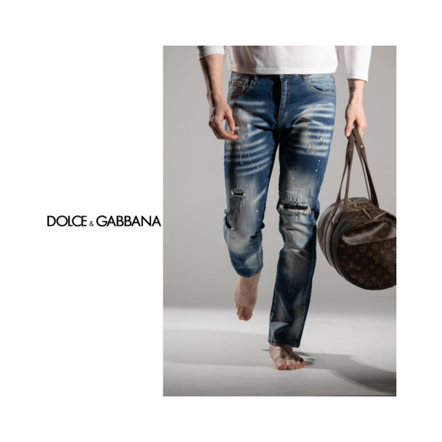 DOLCE&GABBANA 돌체앤가바나  덴마 데님팬츠
