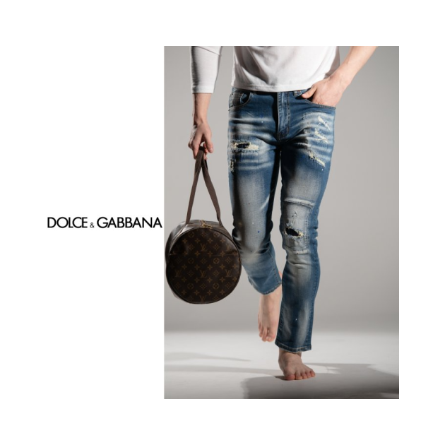 DOLCE&GABBANA 돌체앤가바나 플레시 데님팬츠