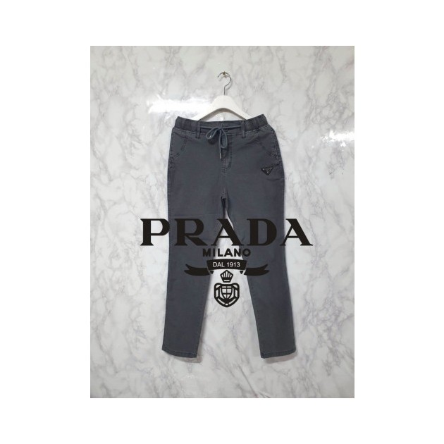 PRADA 프라다 베이직 밴딩 팬츠 2COLOR