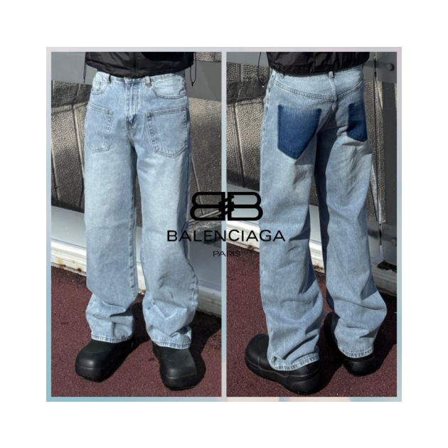 BALENCIAGA 발렌시아가 반전 포켓 워싱 팬츠 2COLOR
