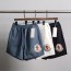 MONCLER 몽클레어 빅와펜 5부 팬츠