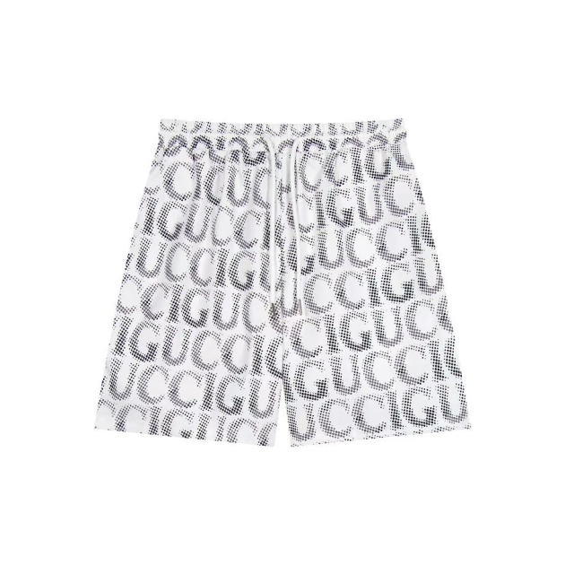 GUCCI 구찌 6463 도트 올오버 로고 스윔 쇼츠 2COLOR