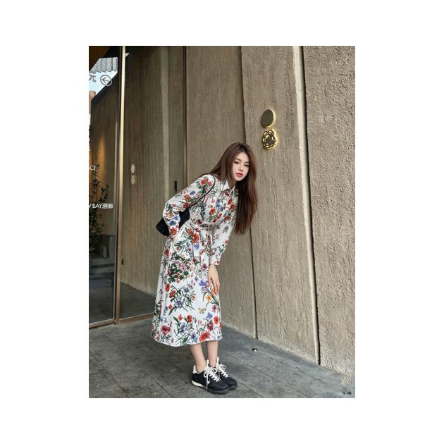 GUCCI 구찌 실크 맥시 드레스 2COLOR