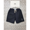 AMI 아미 블랙패치 린넨 하프팬츠 3COLOR