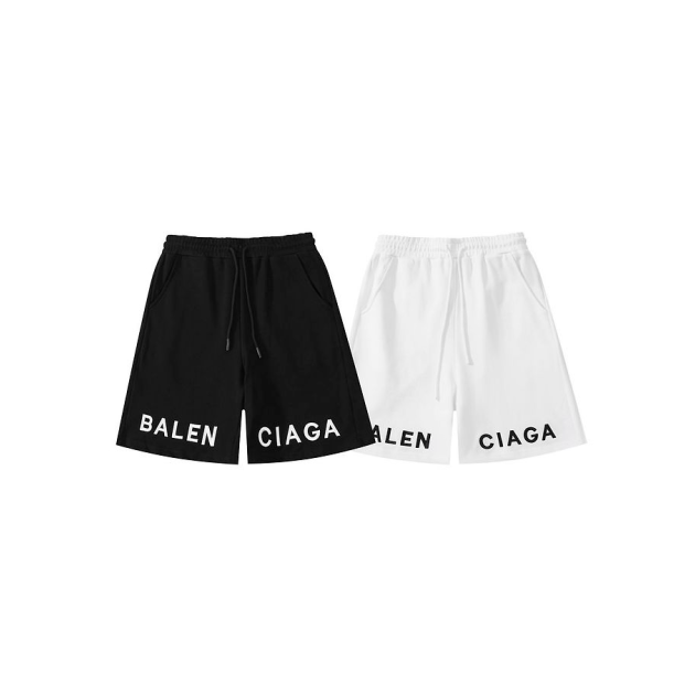 BALENCIAGA 발렌시아가 6429 로고 스웨트 쇼츠
