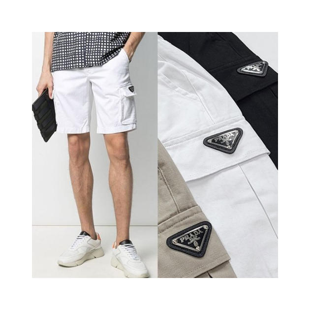 PRADA 프라다 카고 하프팬츠