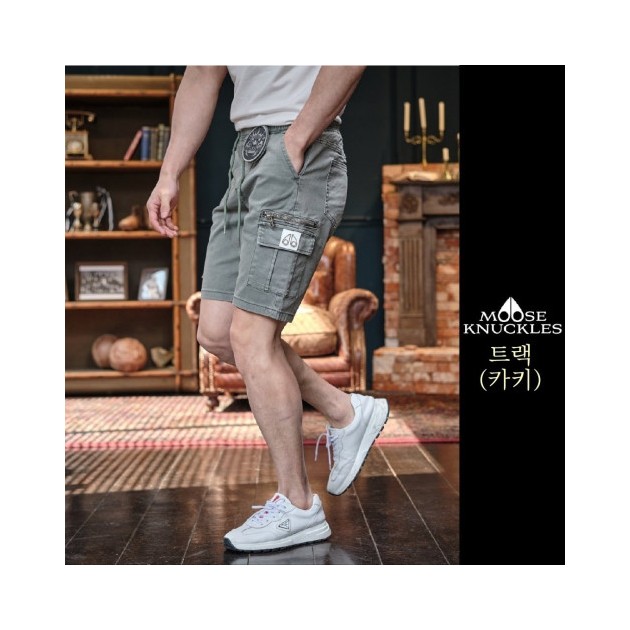 MOOSE KNUCKLES 무스너클 조거 하프팬츠 (137) 2COLOR