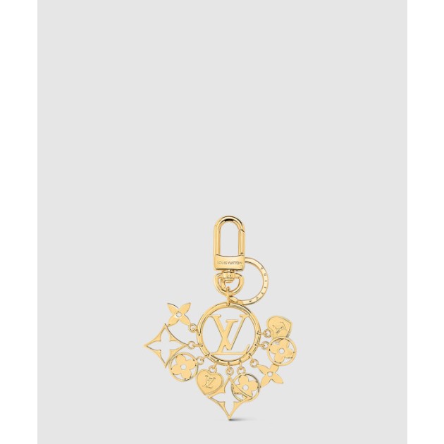 LV 서클 트윙클링 키 링 & 백 참 M01359
