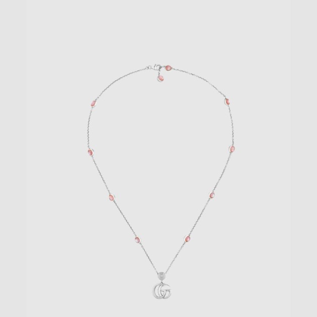 더블 G 자개 목걸이 527399