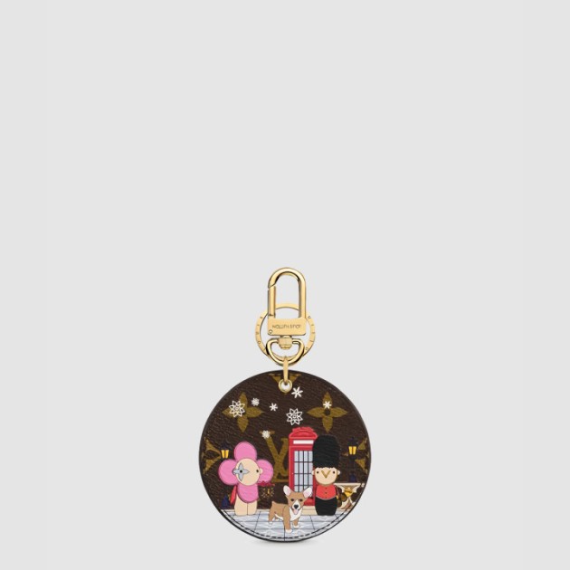 루이비통 일러스트 할리우드 드라이브 XMAS 백참 M00501