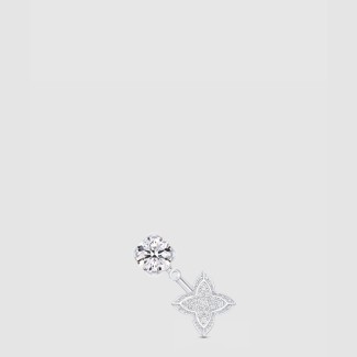 루이비통 다이아몬드 더블 스터드 귀걸이 Q06407