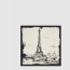 Paris 90 스퀘어 스카프 44EIF