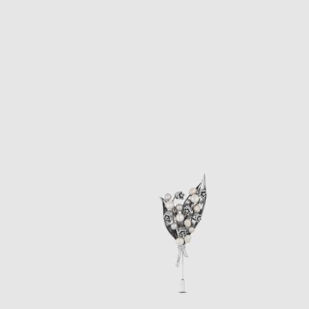 은방울꽃 브로치 V1013