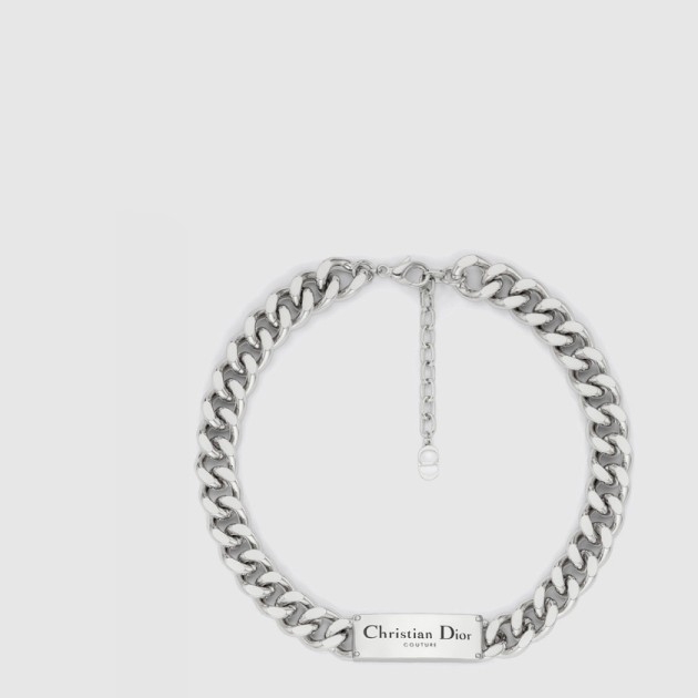 Christian Dior Couture 체인 링크 목걸이 N1971