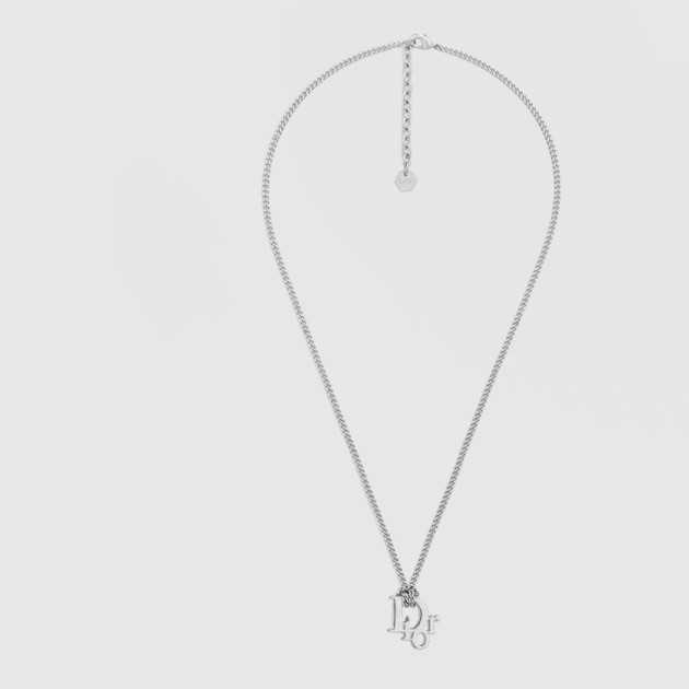 Dior Oblique 펜던트 목걸이 N1284