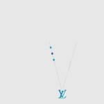펜던트 실버 블루 M01093